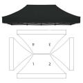 Replacement Canopy w/4 Imprint Locations (10'x15')