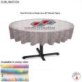 Round Table cloth, 60" Diameter, Sublimation
