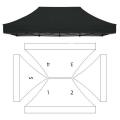 Replacement Canopy w/5 Imprint Locations (10'x15')